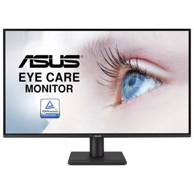 "ASUS 27"" 1440p QHD IPS LED Monitor (VA27AQ) - Low Blue Light - 75Hz - Adaptive-Sync"