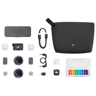 DJI Mic Mini 2 Wireless Microphone (2 TX + 1 RX)