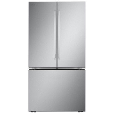 LG 36" 31.7 Cu. Ft. French Door Refrigerator with Water Dispenser (LF32BSH42S) - Stainless Steel