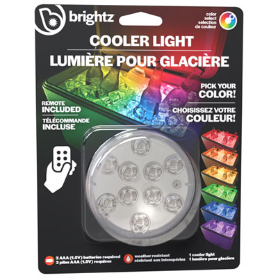 Brightz Waterproof LED Puck Cooler Light (A6579-CA)