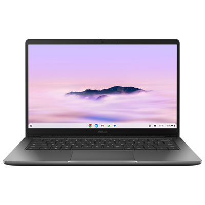Chromebook Plus À Écran Tactile De 14 Po Cx14 D'asus - Gris Rocheux (Core 3N355 D'intel/mémoire Vive De 8 Go/emmc De 256 Go/chromeos)
