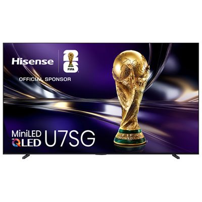Téléviseur Intelligent Google Pro Ai Mini-Del Hi-Qled Uhd 4K U7Sg De 100 Po De Hisense (100U7Sg) - 2026