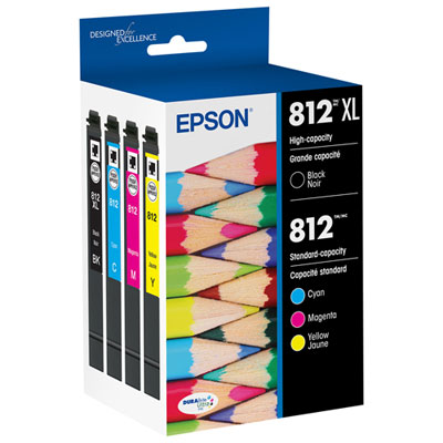 Epson DURABrite Ultra T812 XL Black Ink (T812XL120-S)
