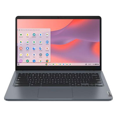 Boîte Ouverte - Chromebook 14E Tactile De 3E Génération 82W60001Us De 14 Po De Lenovo (N200 D'intel/ram 8 Go/chromeos)