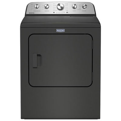 Boîte Ouverte - Sécheuse Électrique À Vapeur 7 Pi³ Pet Pro De Maytag (Ymed5605Ru) - Noir Volcan - Parfait État
