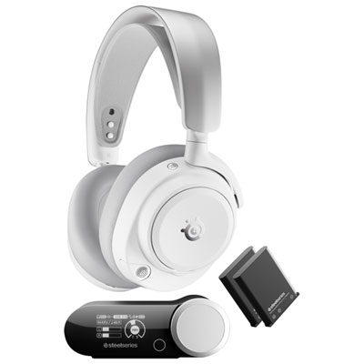 Steelseries Arctis Nova Pro Omni Wireless Gaming Headset for Xbox Series X|S / Xbox One / PC / PS4 / PS5 / Nintendo Switch - White