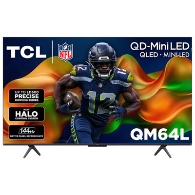TCL 50" QM64L 4K UHD HDR QD Mini-LED Fire Smart TV (50QM64L) - 2026 - Only at Best Buy