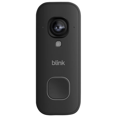 Blink 2K+ Wired Wi-Fi Video Doorbell - Black Great doorbell