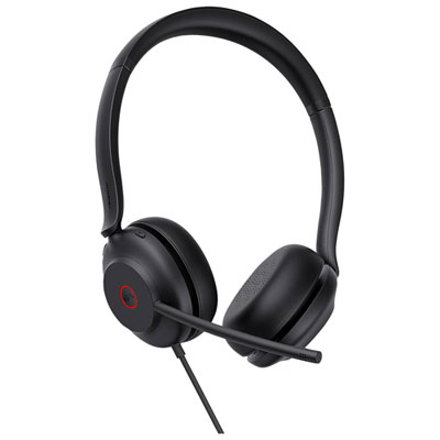 Yealink UH35 Mono Wired Headset with Microphone - Black 