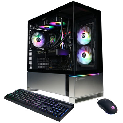 CyberPowerPC Gamer Master Gaming PC - RTX 5070, AMD Ryzen 7 8700F, 32GB Memory, 2TB SSD, Win 11