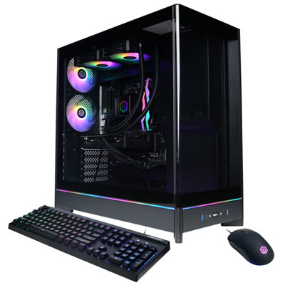 CyberPowerPC Gamer Supreme Gaming PC (AMD Ryzen 7 9700X/32GB RAM/2TB SSD/Radeon RX 9060 XT/Windows 11) - En