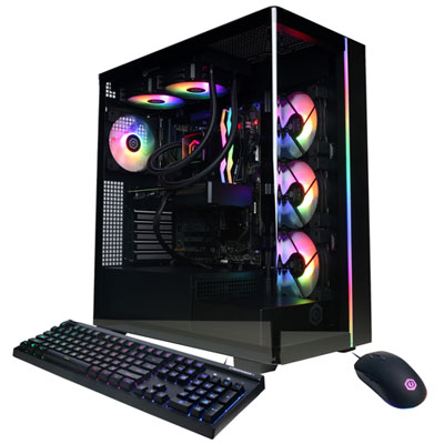 CyberPowerPC Gamer Supreme Gaming PC (AMD Ryzen 7 9700X/32GB RAM/2TB SSD/GeForce RTX 5070/Windows 11) - English