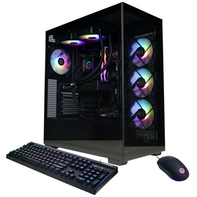 CyberPowerPC Gamer Supreme Gaming PC (AMD Ryzen 7 9700X/32GB RAM/2TB SSD/Radeon RX 9070 XT/Windows 11) - En