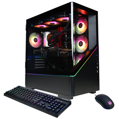 Ordinateur De Jeu Gamer Supreme De Cyberpowerpc (Ryzen 7 9850X3D D'amd/ram 32 Go/ssd 2 To/radeon Rx 9070 Xt/windows 11) - Anglais