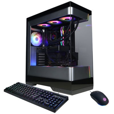 CyberPowerPC Gamer Supreme Gaming PC (AMD Ryzen 9 9900X/32GB RAM/2TB SSD/GeForce RTX 5070/Windows 11) - English