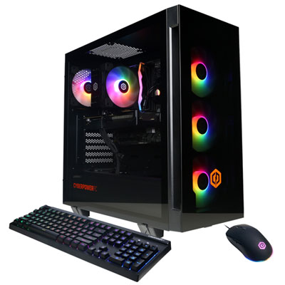 CyberPowerPC Gamer Xtreme Gaming PC (Intel Core Ultra 5 225F/16GB RAM/1TB SSD/GeForce RTX 5050/Windows 11) -En