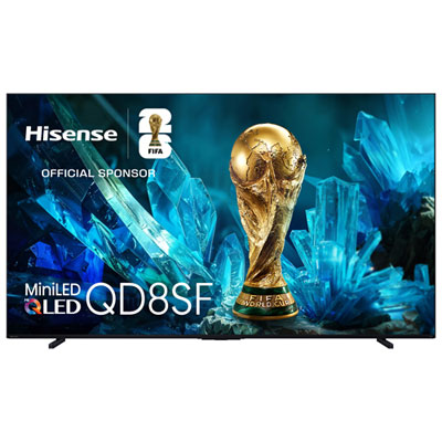 "Hisense 100"" QD8SF 4K UHD HDR Mini-LED QLED Fire TV Smart TV (100QD8SF) - 2026"