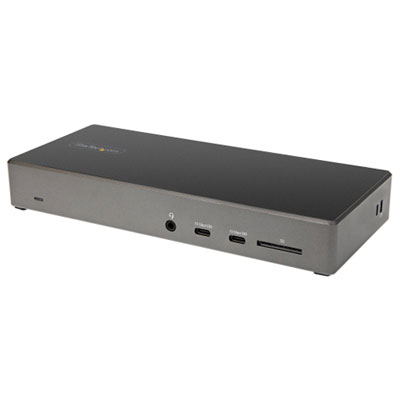 Open Box - StarTech USB C Dock- Triple 4K Monitor USB-C Docking Station with DP 1.4 & DSC, 2x DisplayPort & 1x HDMI(DK31C2DHSPD)