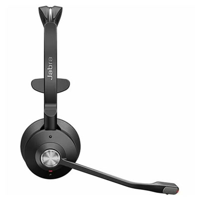 Open Box - Jabra Engage 75 SE On-Ear Noise Cancelling Wireless Mono Headset with Microphone - Black (9656-583-125)