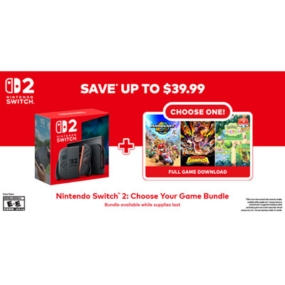 Nintendo Switch 2 Choose Your Game Bundle | Best Buy Canada