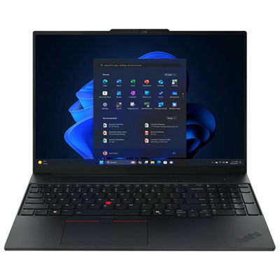 "Lenovo ThinkPad E16 Gen 3 16"" 60Hz Business Laptop - AMD Ryzen 7 250 - 16GB DDR5 RAM - 512GB SSD - Win11 Pro - En - Black"