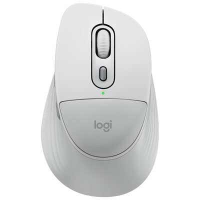 Logitech Signature Comfort Plus M850 L Bluetooth Optical Mouse - White