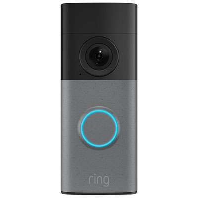 Sonnette Vidéo Wi-Fi Avec Fil De Ring - Gris Tacheté