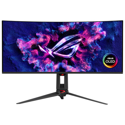 ASUS ROG Swift 34" 360Hz 0.03ms GTG Curved OLED Gaming Monitor (PG34WCDN)