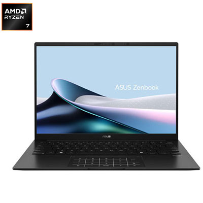 "Open Box - ASUS Zenbook 14 14"" OLED Laptop - AMD Ryzen AI 7 445 - 16GB LPDDR5X - 1TB SSD - Windows 11 Home - Jade Black"