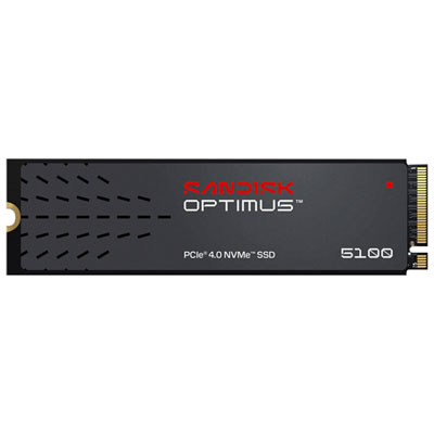 SanDisk Optimus 500GB NVMe PCI-e Internal Solid State Drive (SDSP51500GAN-000E0) - Black