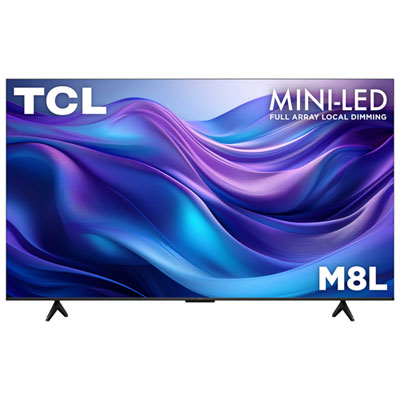 "TCL 65"" M8L Series 4K UHD HDR Mini-LED Smart Google TV (65M8L) - 2026"