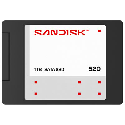 SanDisk 1TB SATA III Internal Solid State Drive (520 SATA SSD)