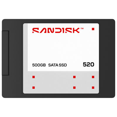 SanDisk 500GB SATA III Internal Solid State Drive (520 SATA SSD)