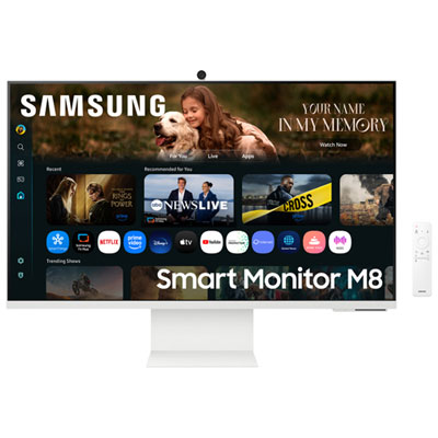 Samsung M8 32" 4K Ultra HD 60Hz 4ms GTG VA LED Smart Monitor (LS32FM803UNXZA) - Warm White Samsung is the best
