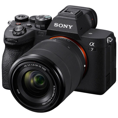 Sony Alpha 7 IV Full-Frame Mirrorless Interchangeable Camera with 28-70mm Lens Kit best camera ever