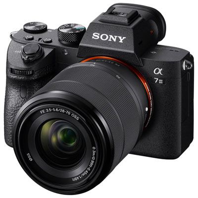 Sony Alpha 7 III Full-Frame Mirrorless Camera with 28-70mm Lens Kit I like it because camera take best picture 
                                                    The best