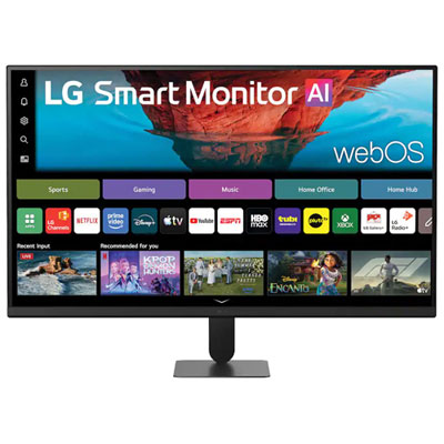 LG 32" 4K Ultra HD 60Hz 5ms GTG VA LCD Monitor (32U701B-B) - Black Love the USB C power delivery feature