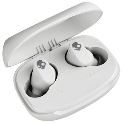 Skullcandy Smokin’ Buds 360 In-Ear Sound Isolating True Wireless Earbuds - Bone