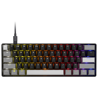 Corsair Clipper Pro Mini 60 Hall Effect Linear Backlit Gaming Keyboard - English Now for gaming, it works great, It doesn’t have quite the customizability of my main desktop keyboard