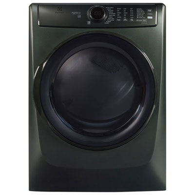 Open Box - Electrolux 8.0 Cu. Ft. Electric Steam Dryer (ELFE773CAA) - Alpine Green - Perfect Condition