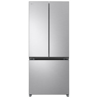 LG 30" 18.2 Cu. Ft. French Door Refrigerator (LF18CO000S) - Stainless Steel
