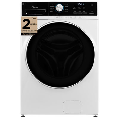 Midea 5.2 Cu. Ft. High Efficiency Front Load Washer (MLH52N4AWW) - White