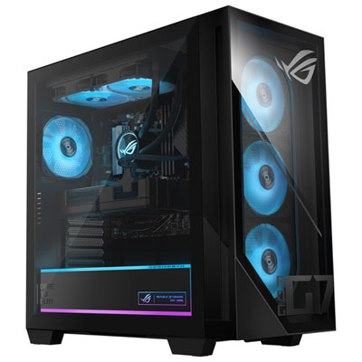 ASUS GM700 Gaming PC (AMD Ryzen 9 9950X 3D/64GB RAM/2TB SSD/GeForce RTX 5080 PRIME/Windows 11)