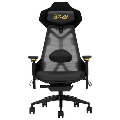 ASUS ROG Destrier 20th Anniversary Edition EPU Leather Finish Gaming Chair - Black