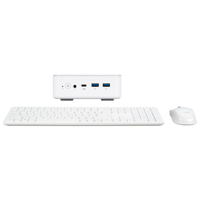 Ordinateur De Bureau Acer Revo Box - Blanc (Ryzen Ai 9 465 D'amd/mémoire Vive De 16 Go/ssd 512 Go/windows 11) - Anglais - Exclusivité Bestbuy