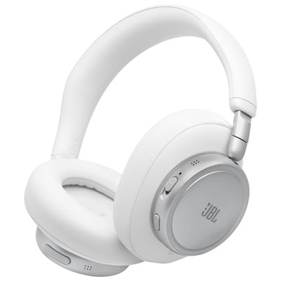 JBL Live 780NC Over-Ear Noise Cancelling Bluetooth Headphones - White The headphone feels solid and ensures a good fit with the adjustable width