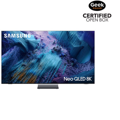 Open Box - Samsung 75" QN990F Series 8K UHD HDR Neo QLED 120Hz Wireless One Connect Tizen Smart TV (QN75QN990FFXZC) - 2025