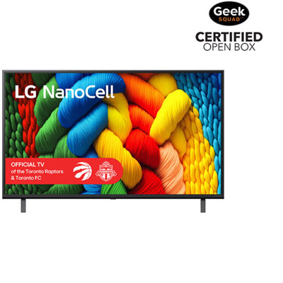"Open Box - LG 65"" NANO80AUA Series NanoCell AI NANO80 4K UHD HDR LED Smart TV (65NANO80AUA) - 2025"