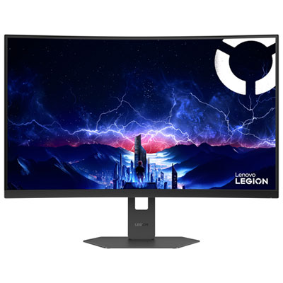 Lenovo 32" WQHD 240Hz 1ms GTG Curved VA LED FreeSync Gaming Monitor (68F5GACBUS) - Only at Best Buy