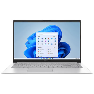 ASUS Vivobook Go 15 15.6" Laptop - Cool Silver (Intel Core i3-N305/8GB RAM/256GB UFS/Windows 11 Home)